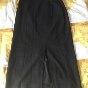 Jones New York Classic Black Pencil Skirt